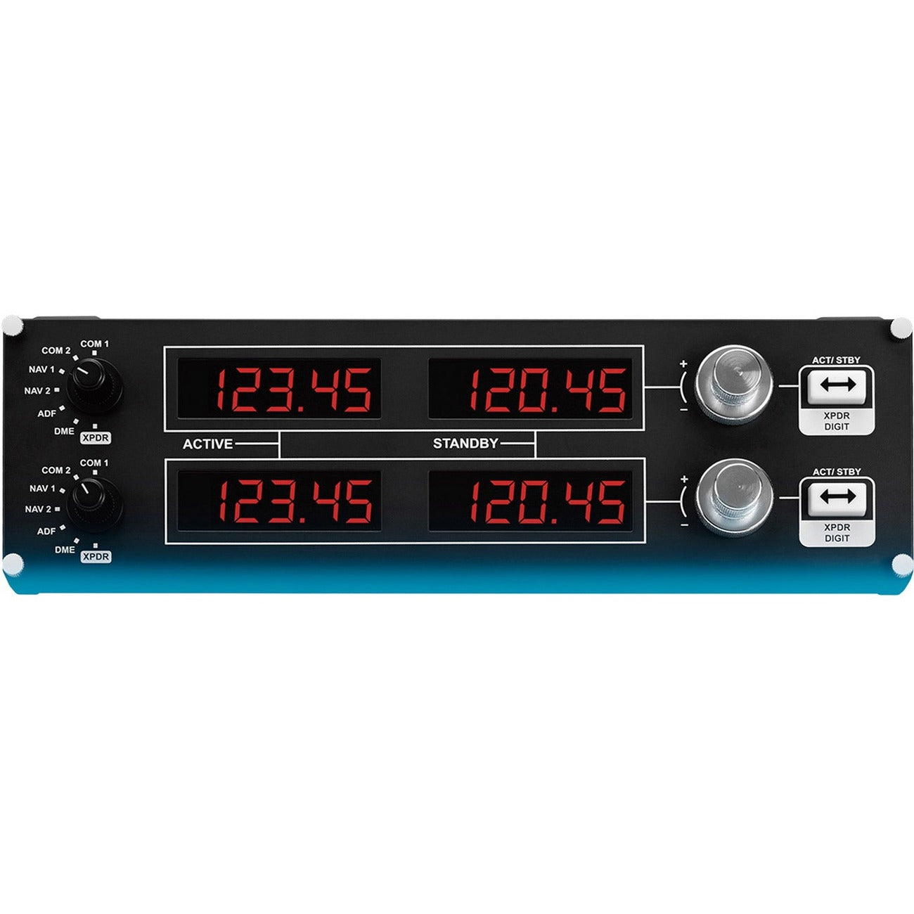 LOGI G PRO FLIGHT RADIO PANEL SAITEK