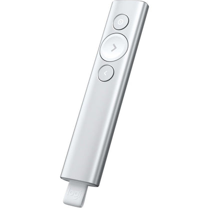 SPOTLIGHT PRESENTATION REMOTE SILVER NAVIGATE SLIDES 100FT AWAY