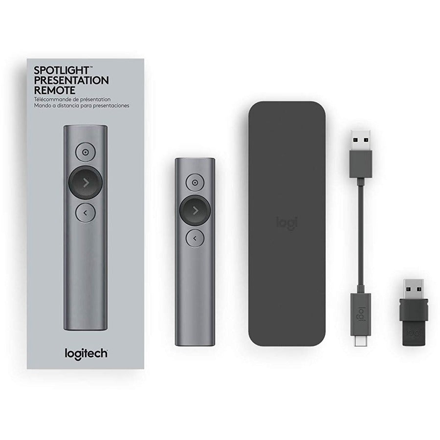 SPOTLIGHT PRESENTATION REMOTE SLATE NAVIGATE SLIDES 100FT AWAY