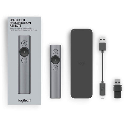 SPOTLIGHT PRESENTATION REMOTE SLATE NAVIGATE SLIDES 100FT AWAY