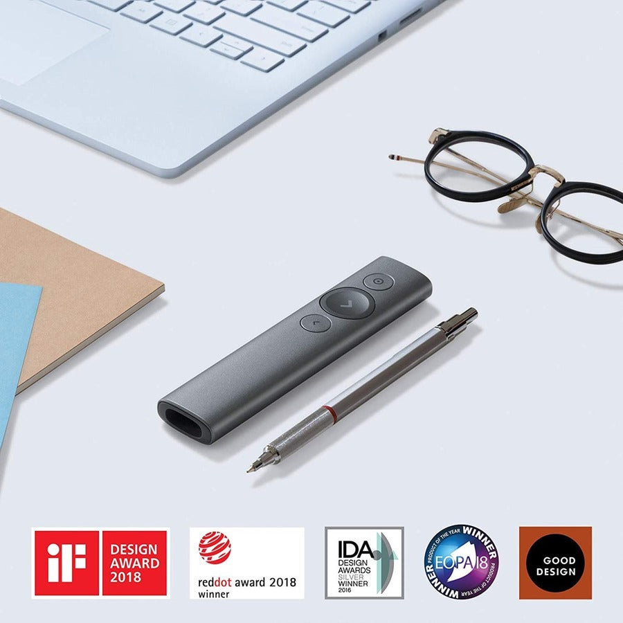 SPOTLIGHT PRESENTATION REMOTE SLATE NAVIGATE SLIDES 100FT AWAY