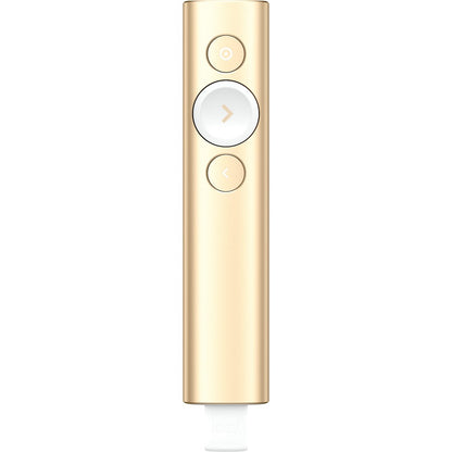 SPOTLIGHT PRESENTATION REMOTE GOLD NAVIGATE SLIDES 100FT AWAY