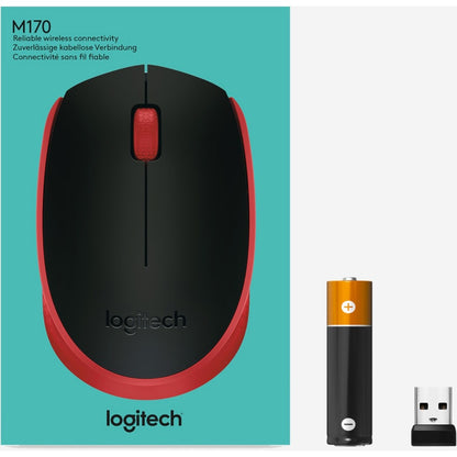 WL MOUSE M170 RED CLAMSHELL VERSION