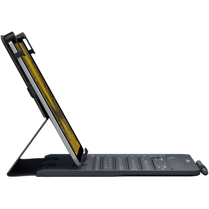 UNIVERSAL FOLIO W/ KEYBOARD FITS MOST 9-10 TABLETS W/KEYBOARD