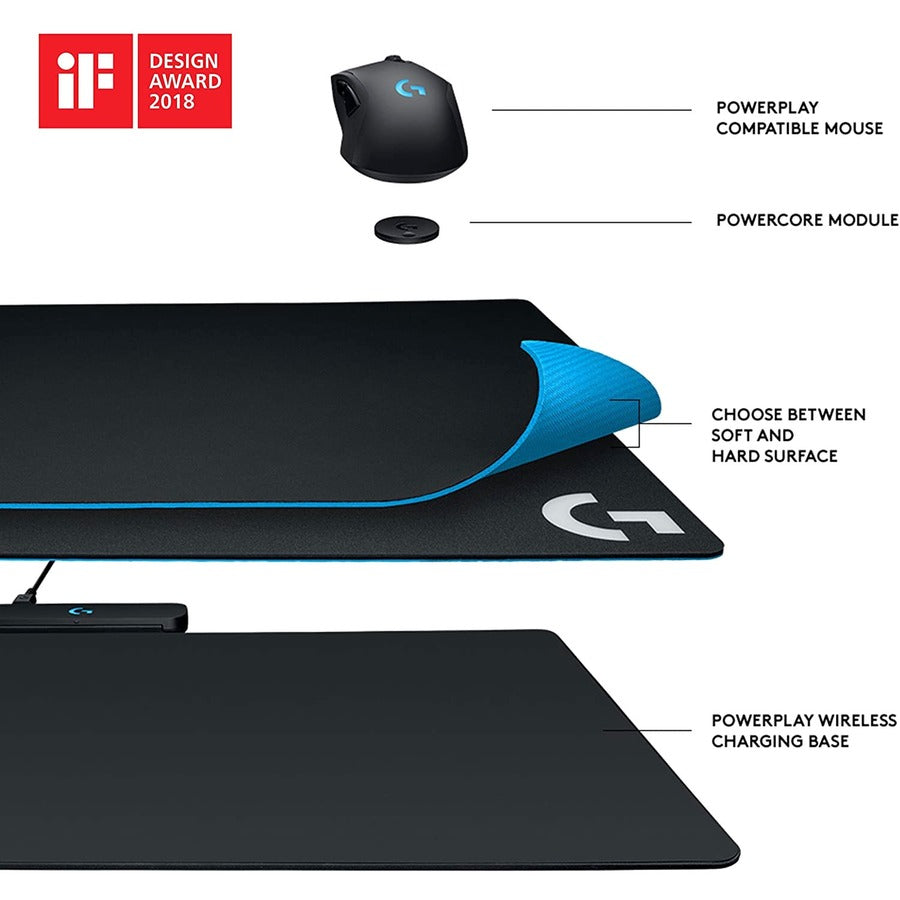 POWERPLAY WRLS CHARGE SYSTEM GAMING PAD MOUSE CHARGING SYSTEM
