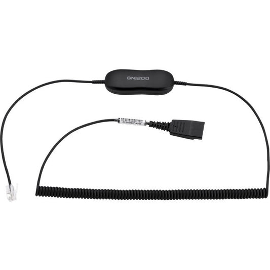 JABRA GN1218 AC 2M COILED ATTENUATION CORD