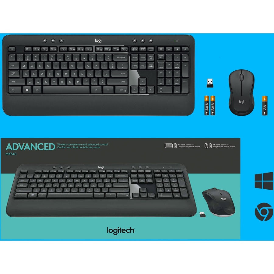 MK540 ADVANCED WRLS KEYB MICE COMBO
