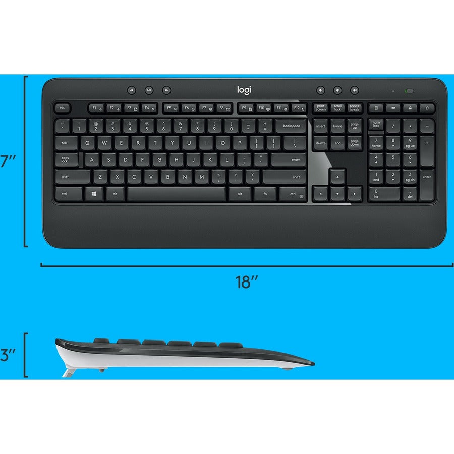 MK540 ADVANCED WRLS KEYB MICE COMBO