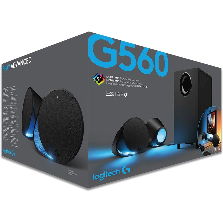 G560 G PC GAME SPKR LIGHTSYNC SYST FOR ALL GAMES