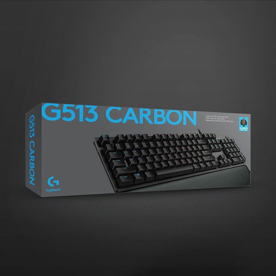 LOGITECH G G513 BACKLIT MECHANICAL GAMING KEYBOARD GX BLUE