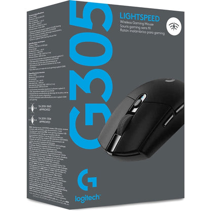 G305 WRLS GAMING MOUSE BLACK NEW LIGHTSPEED PERFORMACE WRLS