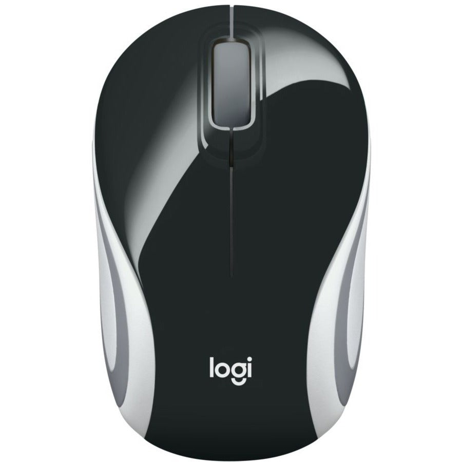 M187 ULTRA PORTABLE MOUSE BLK W/ WHITE STRIPE