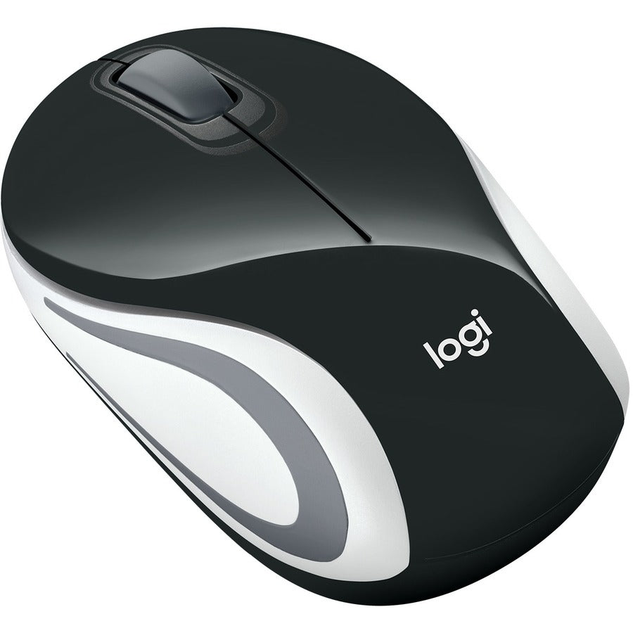 M187 ULTRA PORTABLE MOUSE BLK W/ WHITE STRIPE