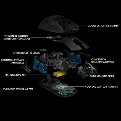 LOGITECH G PRO WIRELESS GAMING MOUSE