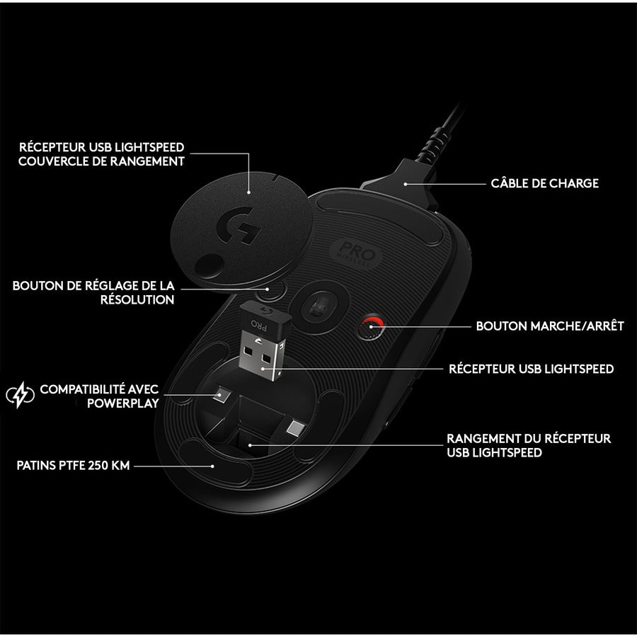 LOGITECH G PRO WIRELESS GAMING MOUSE