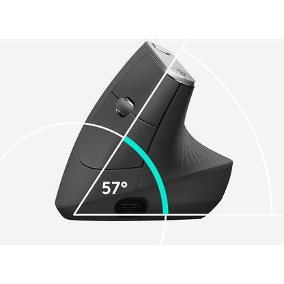 MX VERTICAL ERGONOMIC MOUSE HANDSHAKE POSITION
