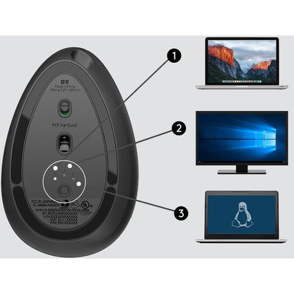 MX VERTICAL ERGONOMIC MOUSE HANDSHAKE POSITION