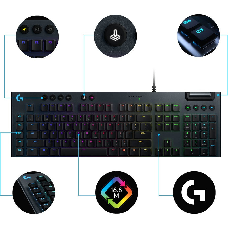 G815 RGB MECHANICAL GAMING KEYB LINEAR