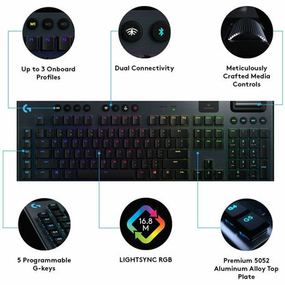 G915 WRLS MECHANICAL GAME KEYB CLICKY