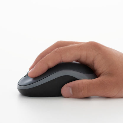 M185 PLUG AND PLAY WL MOUSE PLUS COMFORT BLACK