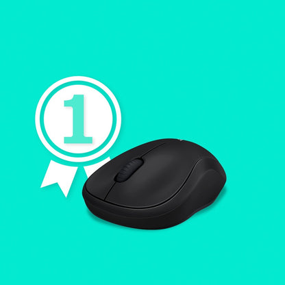 M185 PLUG AND PLAY WL MOUSE PLUS COMFORT BLACK