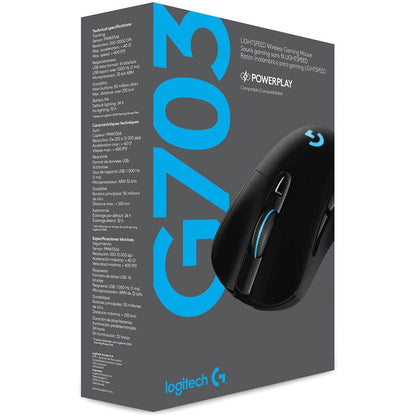 G703 HERO MOUSE BLACK