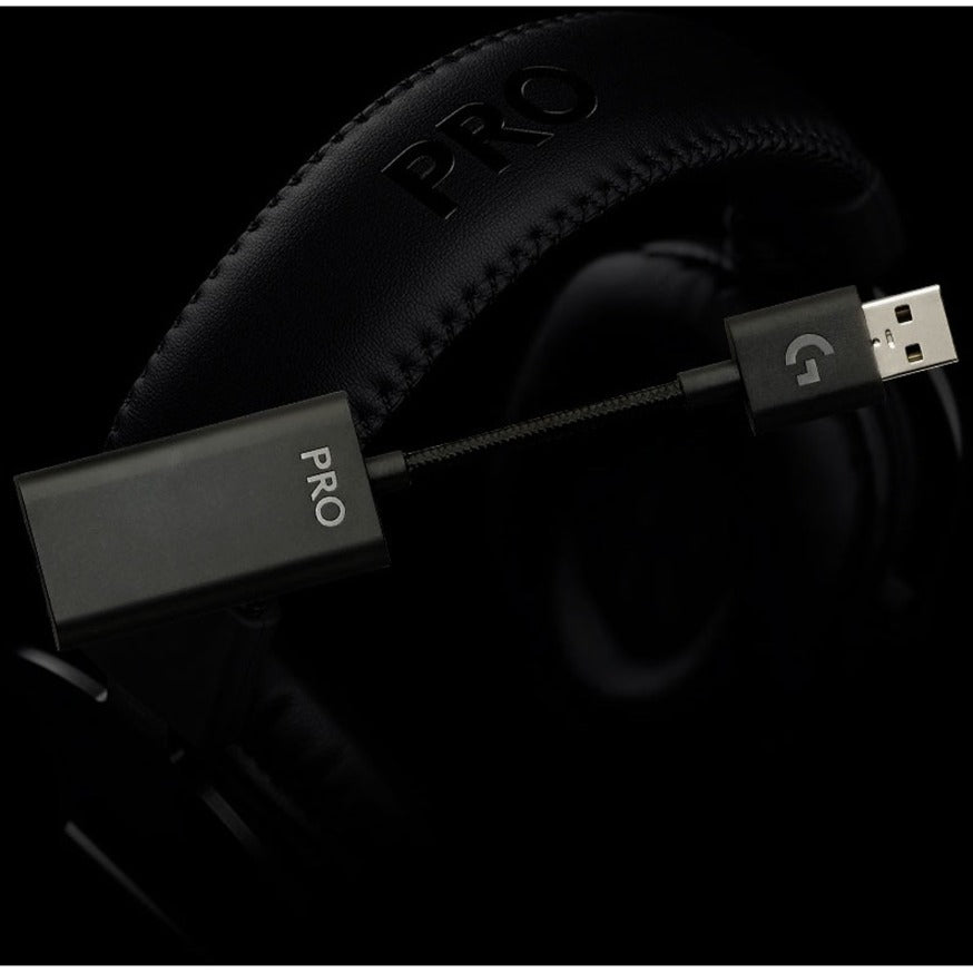 BLK LOGI G PRO 7.1 GAME HEADSET NEW SURROUND SOUND GAME HEADSET