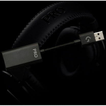 BLK LOGI G PRO 7.1 GAME HEADSET NEW SURROUND SOUND GAME HEADSET
