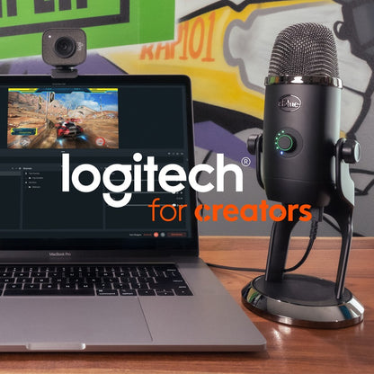 LOGI STREAMCAM PLUS GRAPHITE NEW RETAIL STREAMING CAMERA