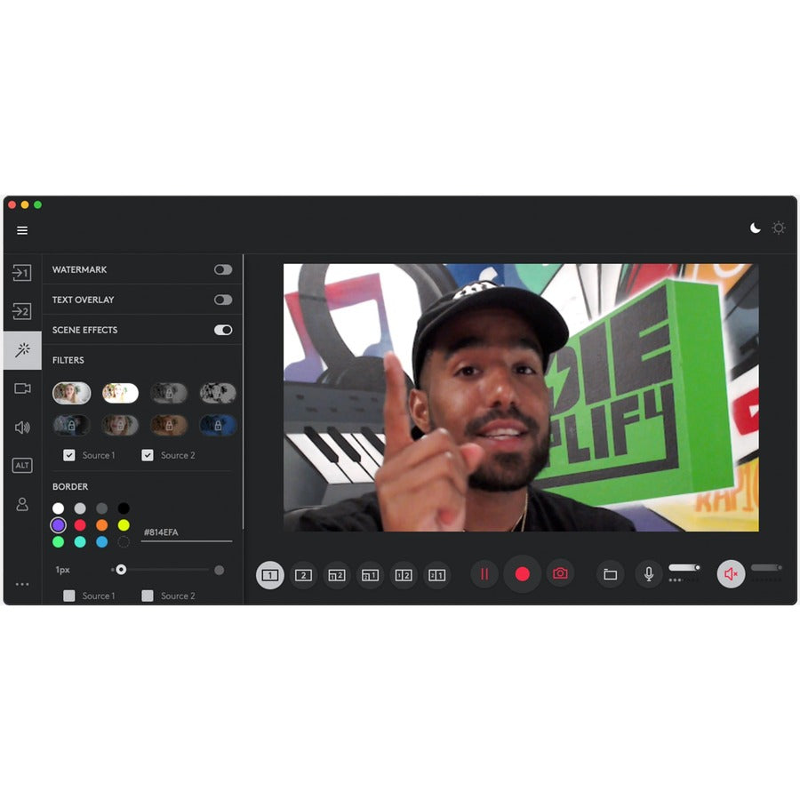 LOGI STREAMCAM PLUS GRAPHITE NEW RETAIL STREAMING CAMERA