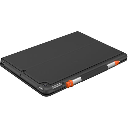 SLIM FOLIO KEYB IPAD 7TH GEN GRAPHITE