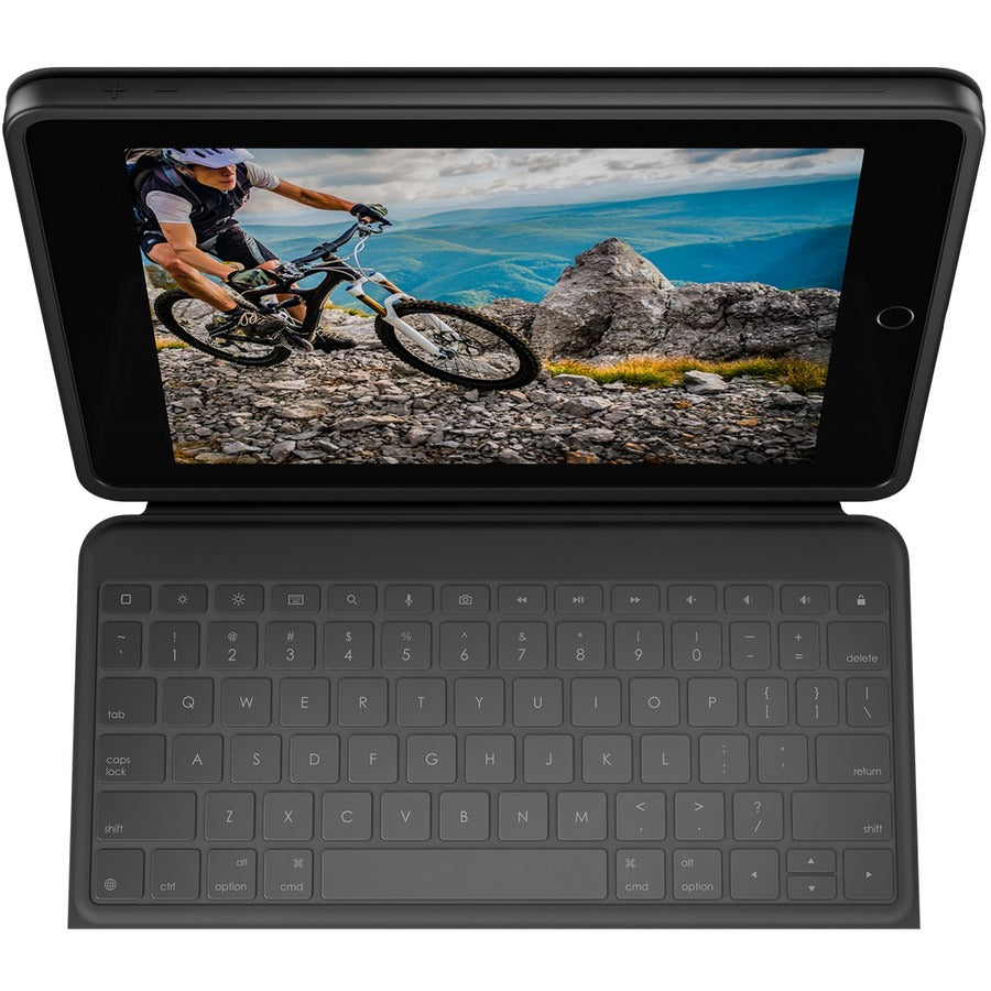 RUGGED FOLIO KEYB IPAD GRAPHITE 7TH  8TH  9TH GEN