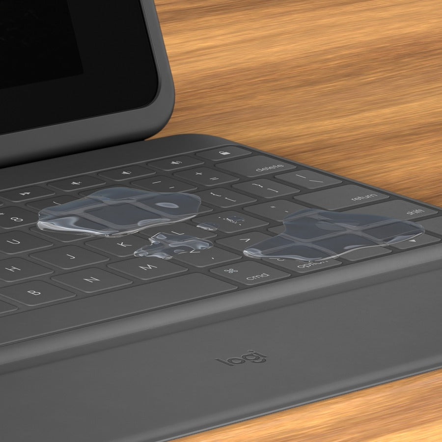 RUGGED FOLIO KEYB IPAD GRAPHITE 7TH  8TH  9TH GEN