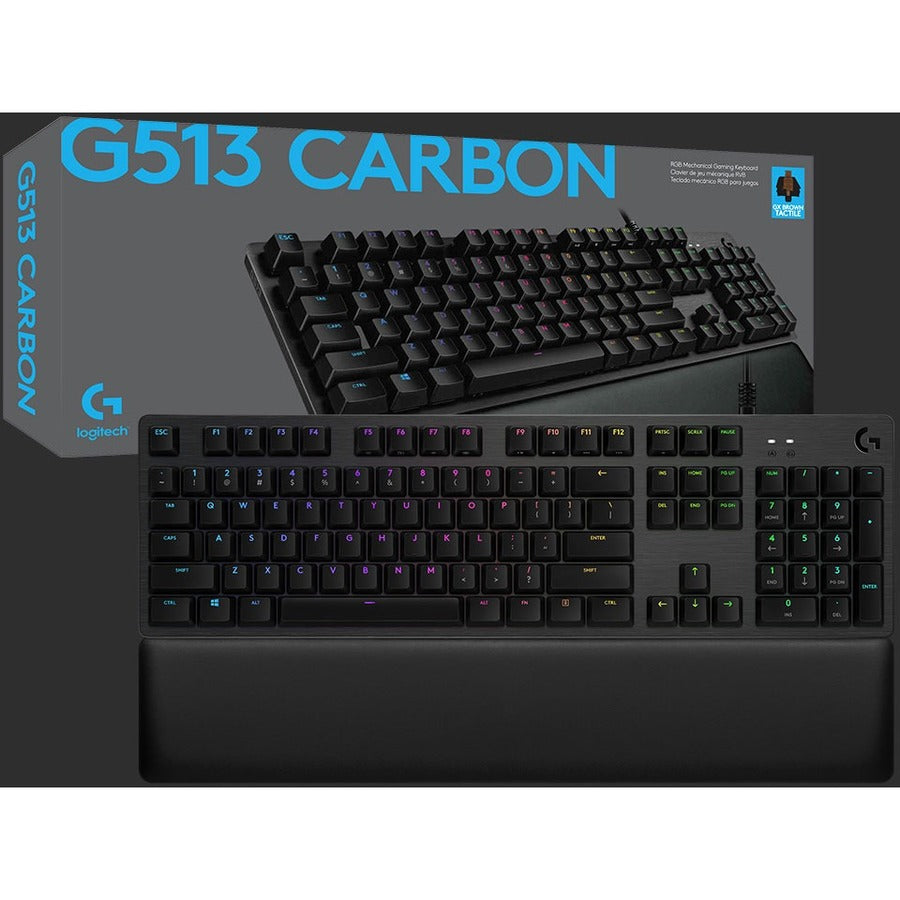G513 RGB MECHANICAL GAMING KEYB BROWN NEW REFRESHED W/GX RED BROWN