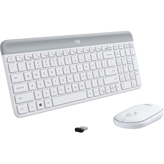 MK470 WRLS SLIM KB COMBO WHITE