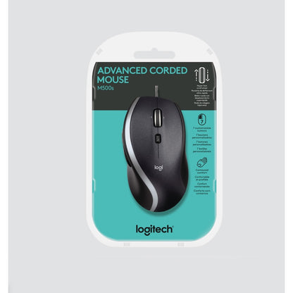 ADVANCED CORDED MOUSE M500S M500S W/FAST SCROLLING  7BTNS