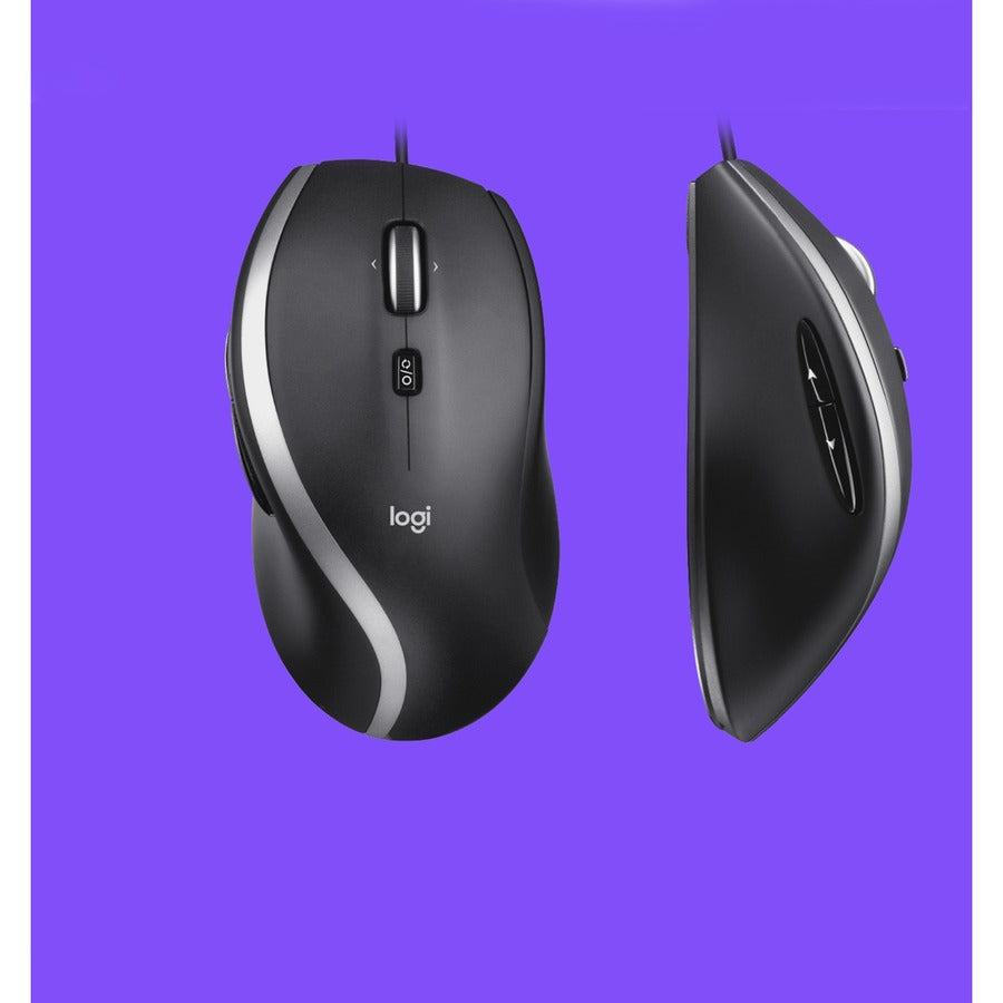 ADVANCED CORDED MOUSE M500S M500S W/FAST SCROLLING  7BTNS