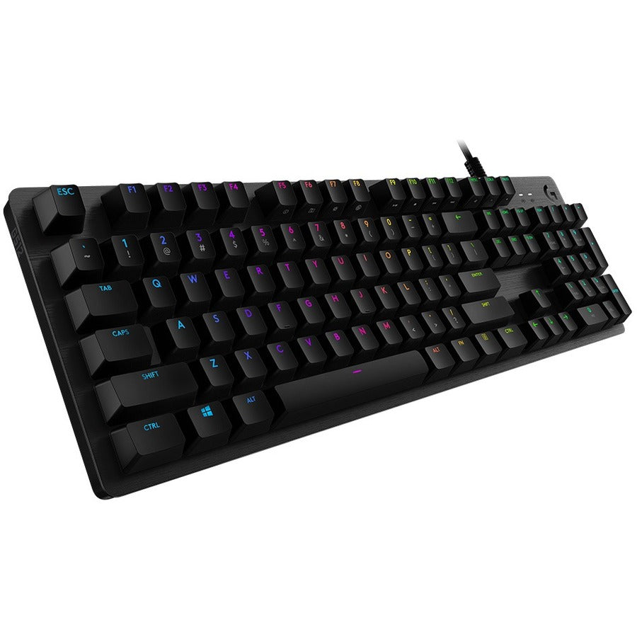 G512 CARBON LIGHTSYNC RGB GAMING KB WITH GX BROWN SWITCHES