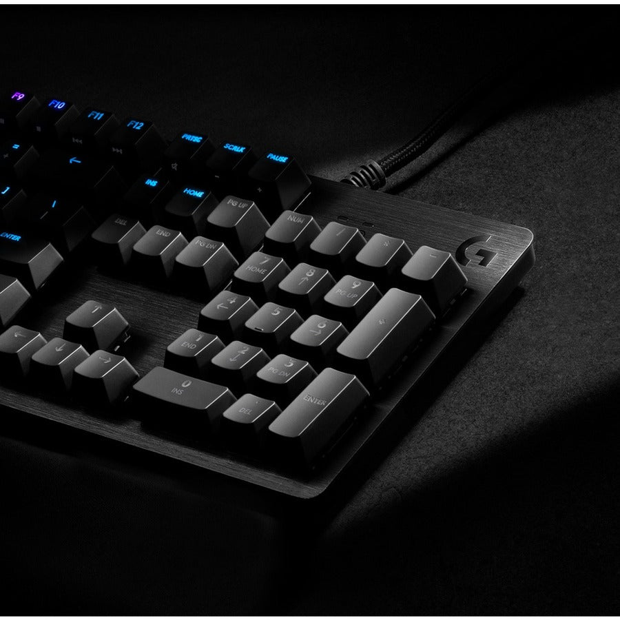 G512 CARBON LIGHTSYNC RGB GAMING KB WITH GX BROWN SWITCHES