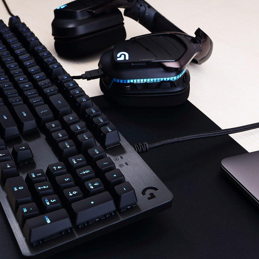 G512 CARBON LIGHTSYNC RGB GAMING KB WITH GX BROWN SWITCHES