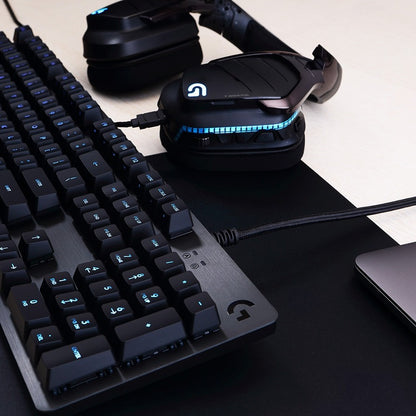G512 CARBON LIGHTSYNC RGB GAMING KB WITH GX BROWN SWITCHES