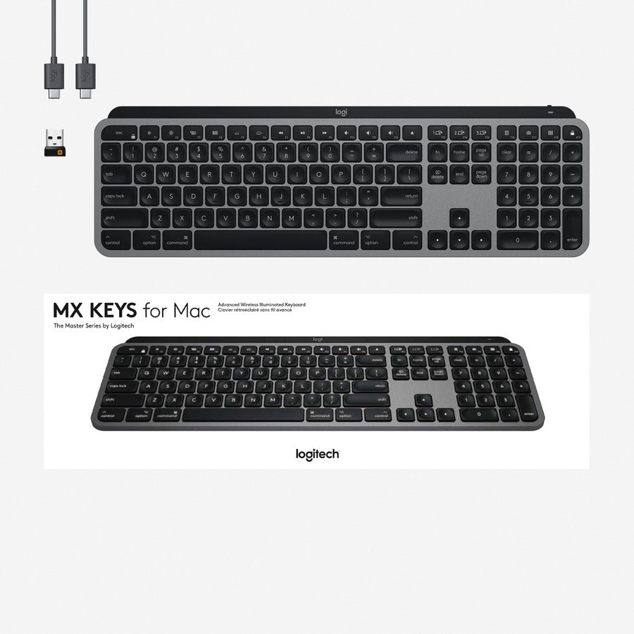 MX KEYS FOR MAC SPACE GREY NEW MX KEYS DESIGNED FOR MAC