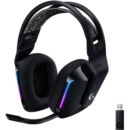 G733 WL RGB GAME HDSET NEW LOGITECH G WL HDSET BLACK