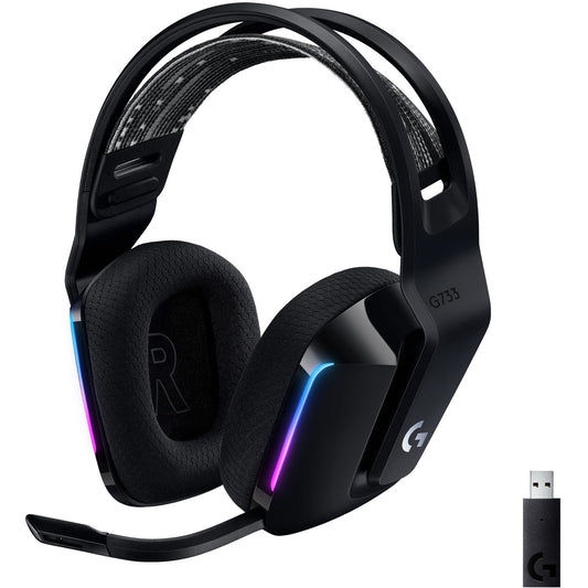G733 WL RGB GAME HDSET NEW LOGITECH G WL HDSET BLACK
