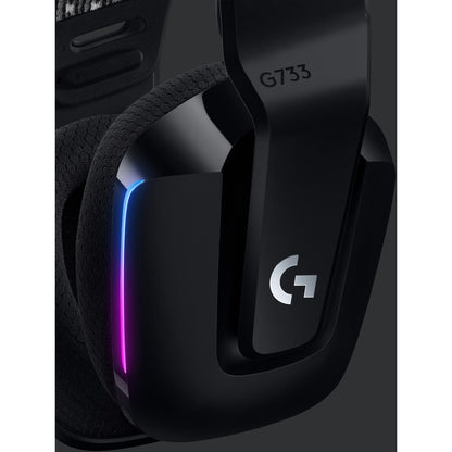 G733 WL RGB GAME HDSET NEW LOGITECH G WL HDSET BLACK