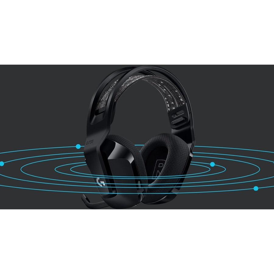 G733 WL RGB GAME HDSET NEW LOGITECH G WL HDSET BLACK