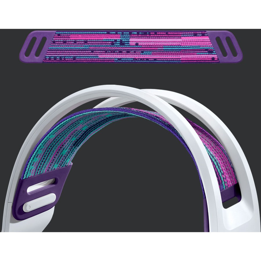 WL RGB GAMING HEADSET G733 LIGHTSPEED HEADSET WHITE