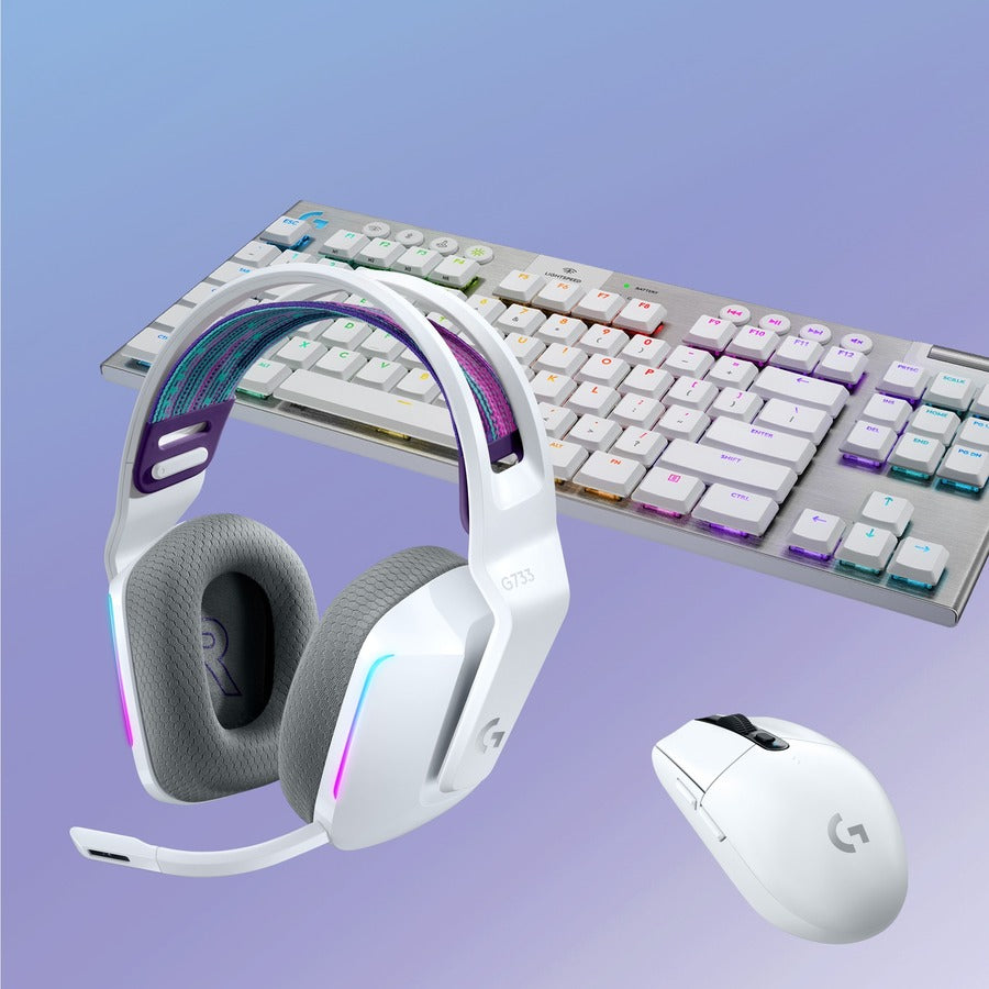 WL RGB GAMING HEADSET G733 LIGHTSPEED HEADSET WHITE