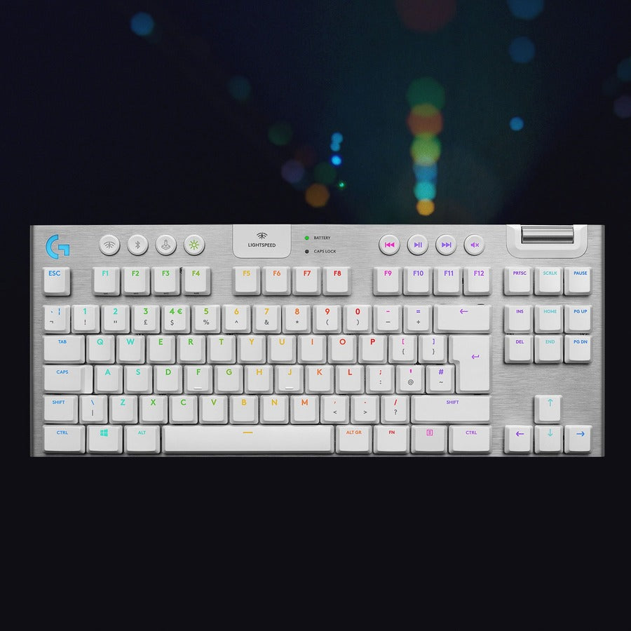 G915 TKL TENKEYLESS LIGHTSPEED WL RGB MECHANICAL GAMING KYB WHT