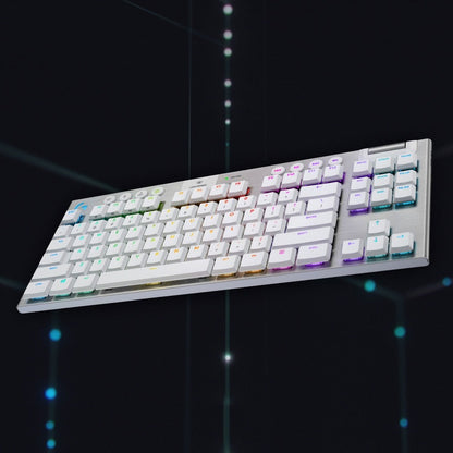 G915 TKL TENKEYLESS LIGHTSPEED WL RGB MECHANICAL GAMING KYB WHT